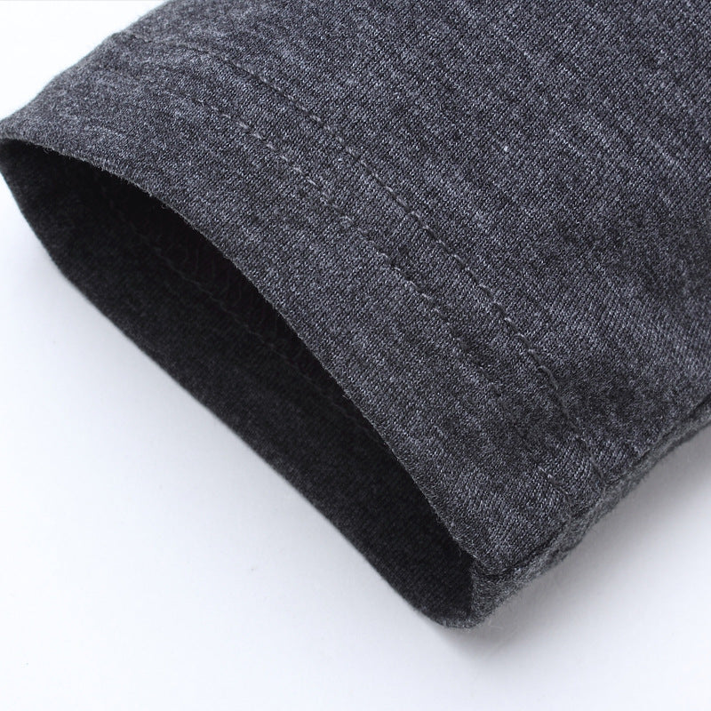 Men's Fashion Casual Collision Color Long-sleeved T-shirt