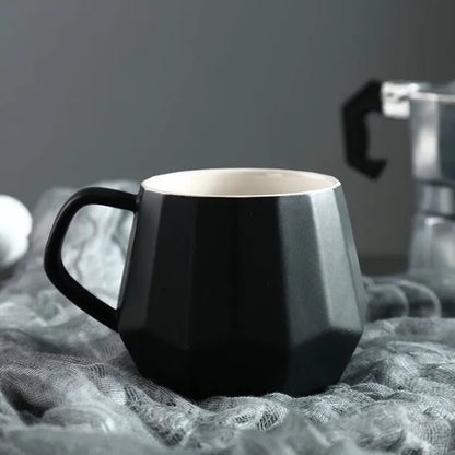 Simple ceramic mark cup