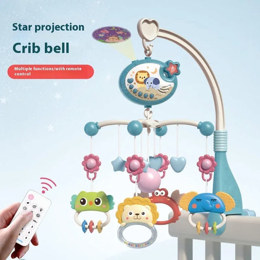 Baby Music Bed Bell Toy Multifunctional Rotating Bedside