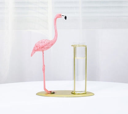 Room Decoration Girls Bedroom Flamingo Hydroponic Decoration - sumet.shop