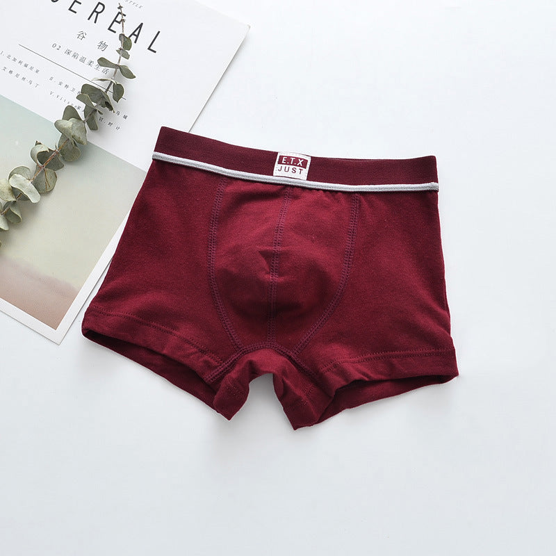 Five Pack Children's Cotton Underwear Breathable