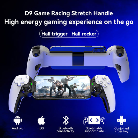 Stretch Gamepad Phablet Wireless Game Handle PC Streaming PS Bluetooth Telescopic