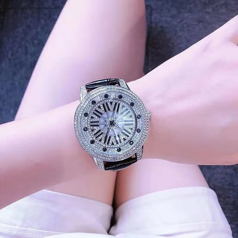 Waterproof Watch Time Comes To Revolve Student Couple Watch Rotating Waterproof