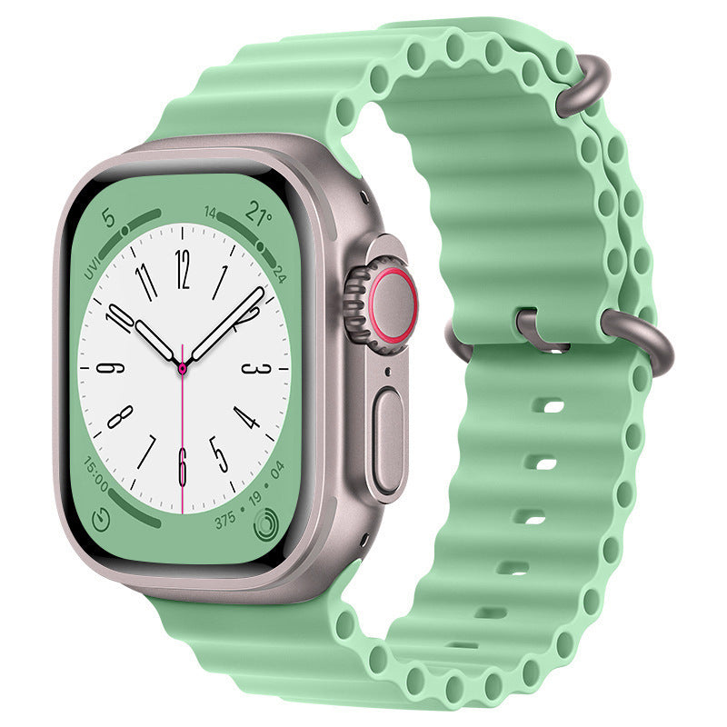 New Fashion Ocean Silicone Watch Band