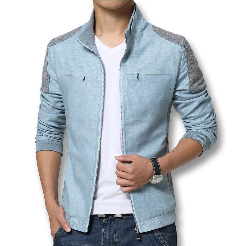 Men's thin linen jacket