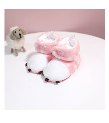 Baby Shoes Baby Thick Cotton Shoe Cover Soft Sole