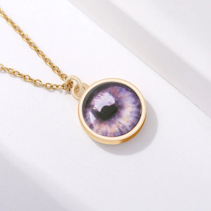 Pendant Necklace Personalized Eye Customization Pendant Necklace