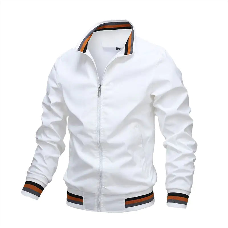 Men’s Casual Stand-up Collar Jacket - sumet.shop