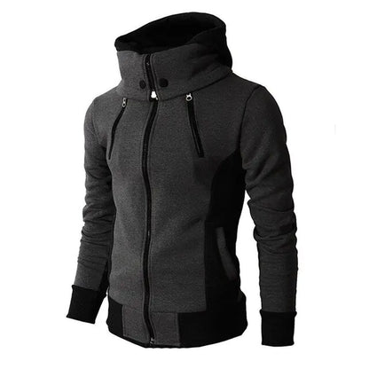 Jacket Scarf Collar Fashion Hoodie - sumet.shop