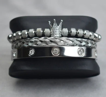 Bracelets Stainless Steel Roman Royal Charm Men Bracelets Stainless Steel - sumet.shop