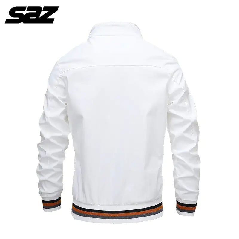 Men’s Casual Stand-up Collar Jacket - sumet.shop