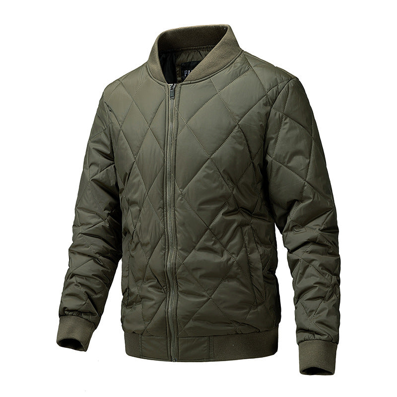 Solid Color European And American Cotton-padded Coat - sumet.shop