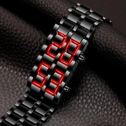 Digital Lava Wristwatch for Men - sumet.shop