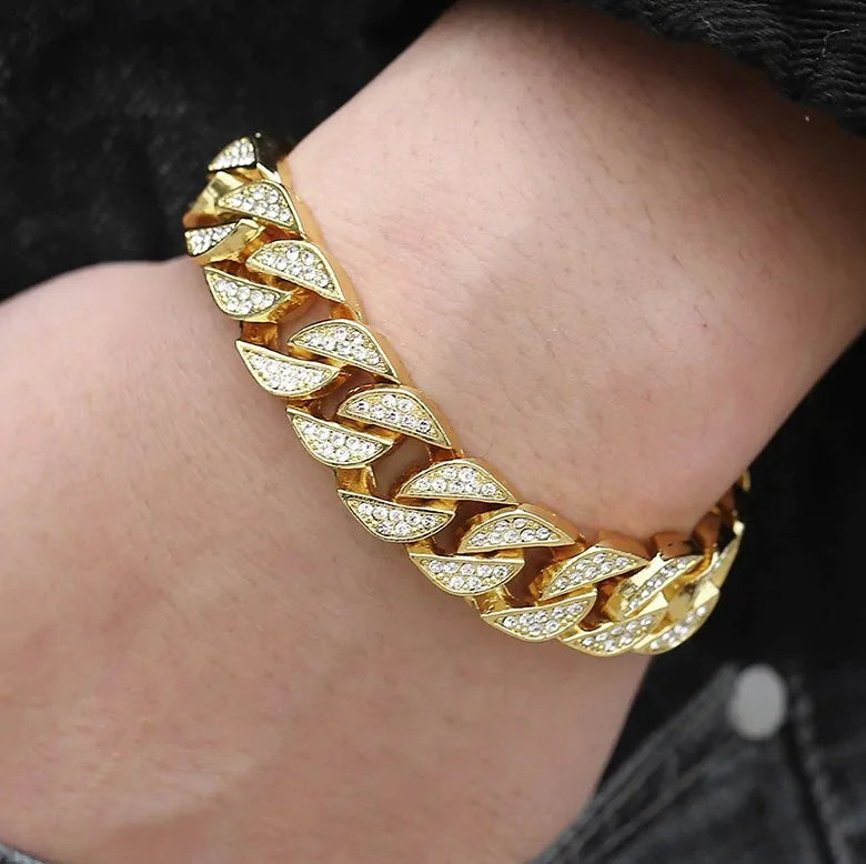 Gold Chain Bracelet For Men - sumet.shop