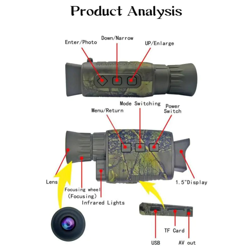 Digital Night Monocular - sumet.shop