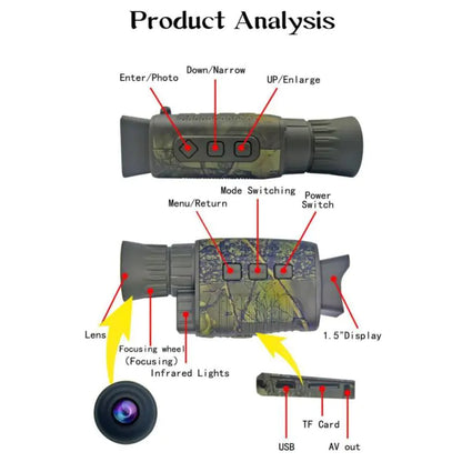 Digital Night Monocular - sumet.shop