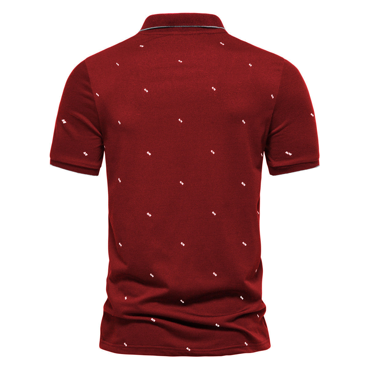 Men's Short Sleeve Fashion Printed Polo Shirt - sumet.shop