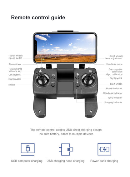 Automatically Returns To Home drome Dual Camera Quadcopter Automatically Returns To Home