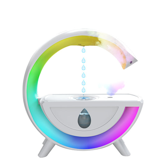 Anti-gravity Humidifier Water Drop RGB Desk LED Night Light
