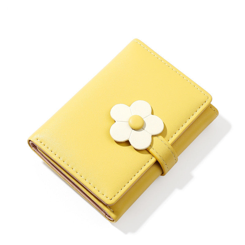 Cute Little Flower Coin Purse Wallet