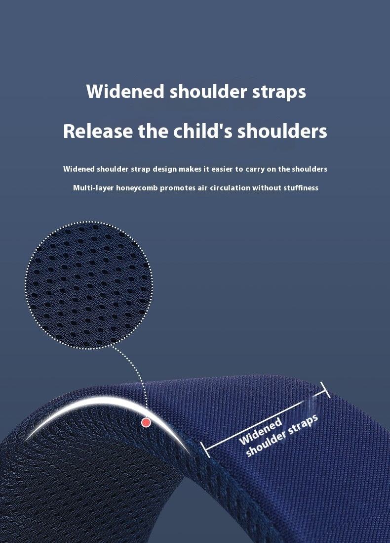 Children Backpack Burden-reducing Spine Protection