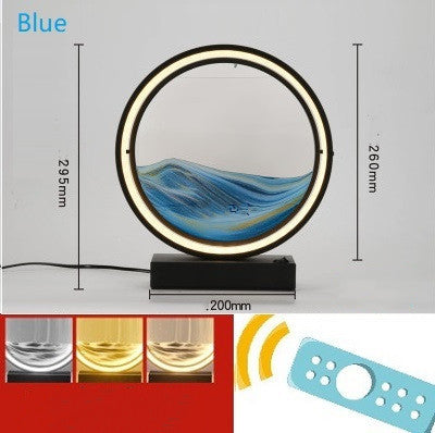 Creative Fashion Romantic Simple Bedroom Quicksand Table Lamp - sumet.shop