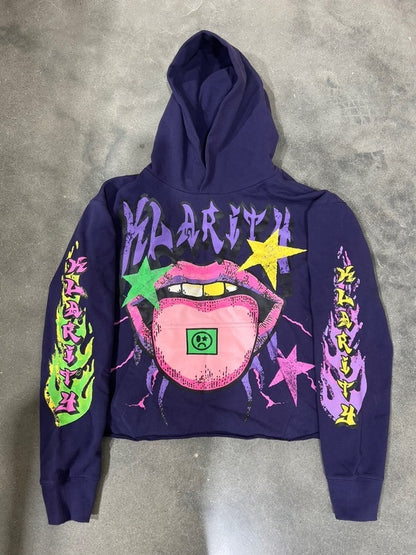 Long Sleeve Round Neck Retro Street Loose Casual Couple Pullover Sweater