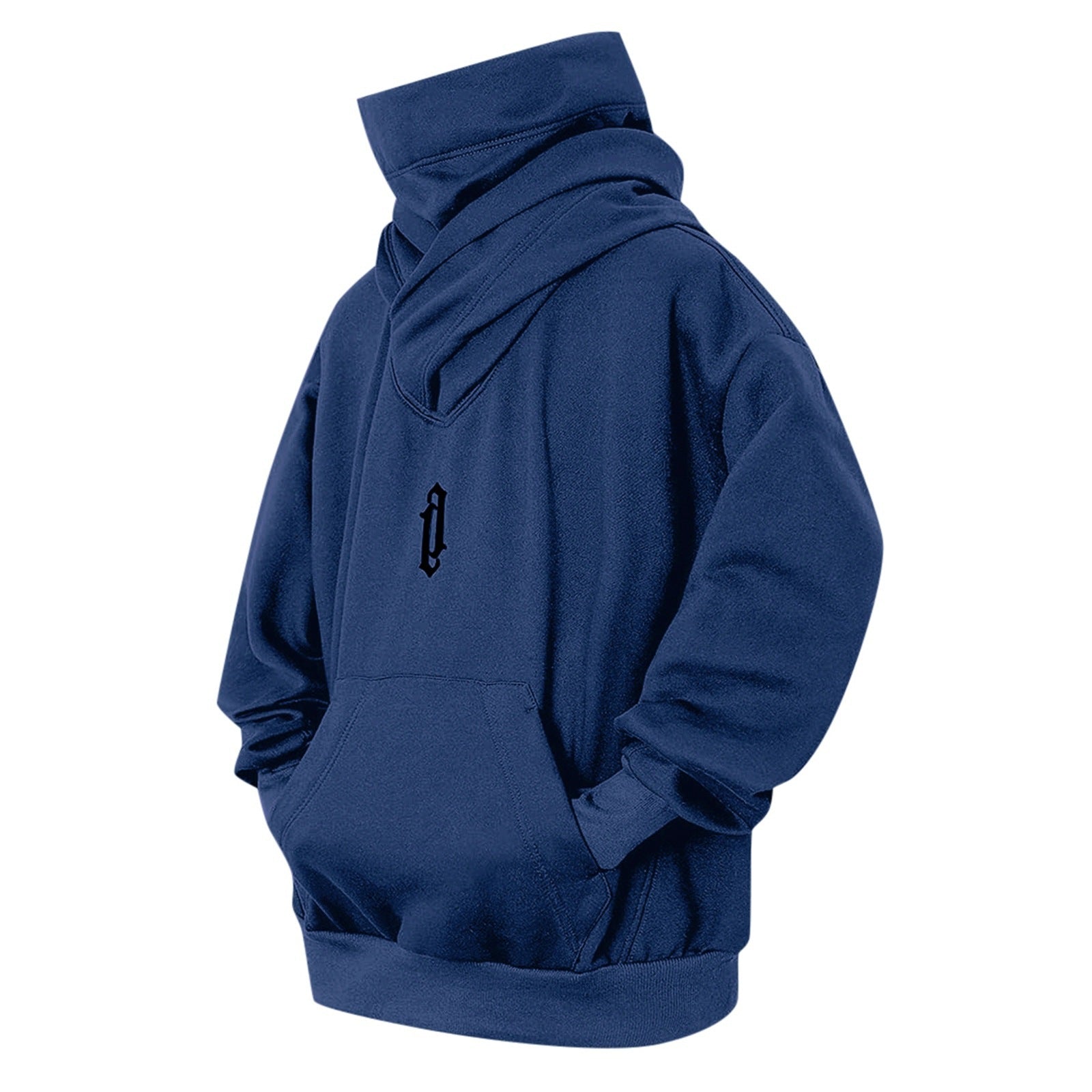 Pile Collar Hooded Sweater Men's Loose Casual - sumet.shop