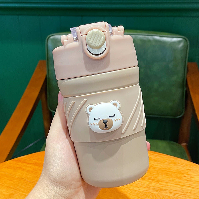Portable Coffee Cup Men's And Women's Fashion Simple Double Drinking Portable Coffee Cup