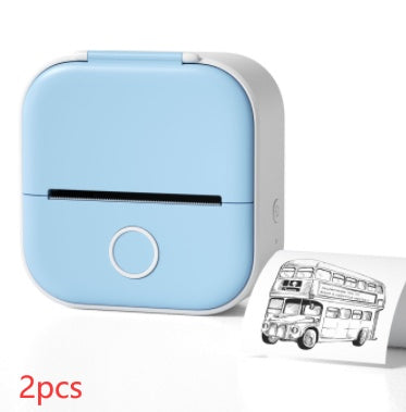 Portable Mini Thermal Label Printer Home Photo Printer Bluetooth-compatible Mini