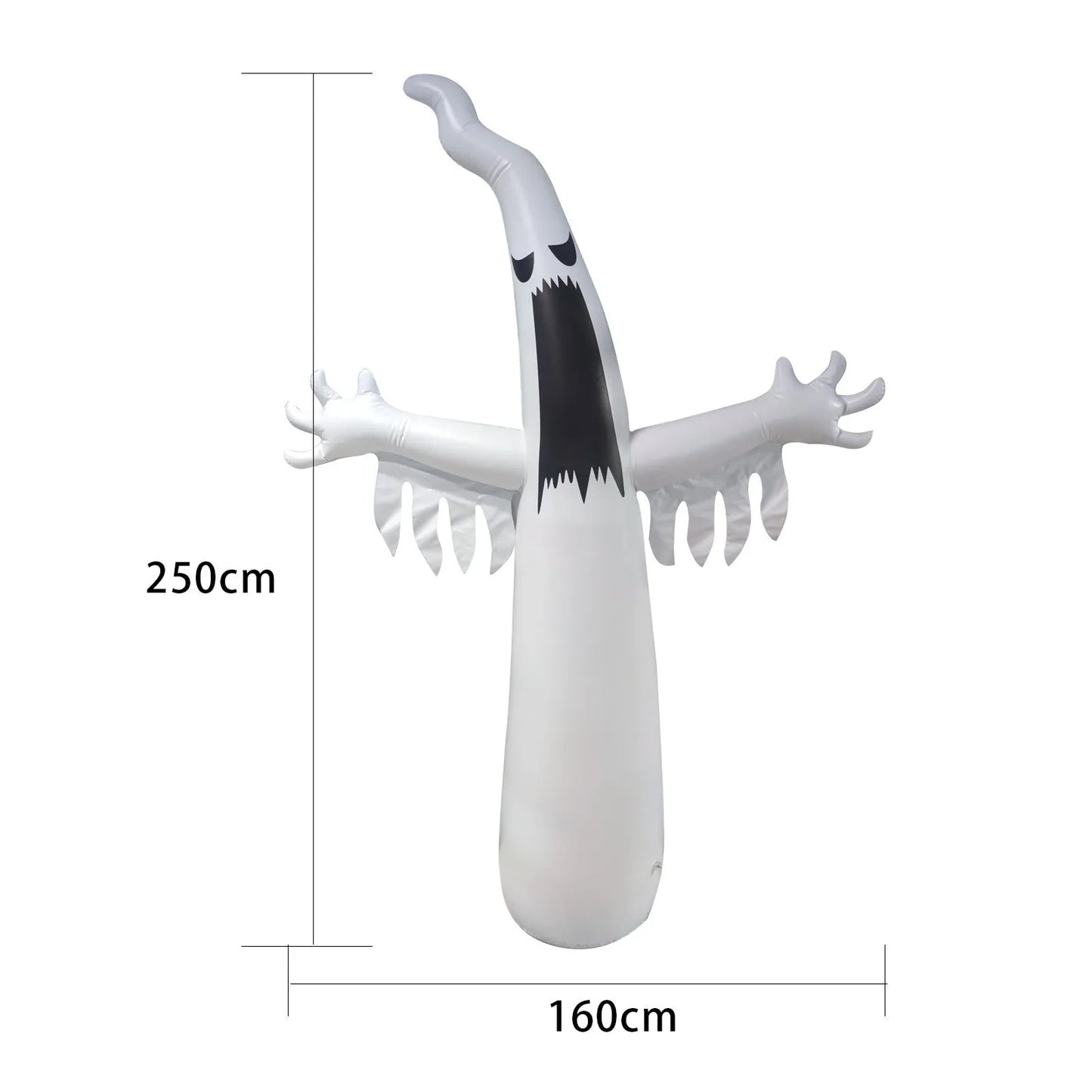 Halloween Inflatable Ghost Tumbler Outdoor Scene Arrangement For Ghost Festival