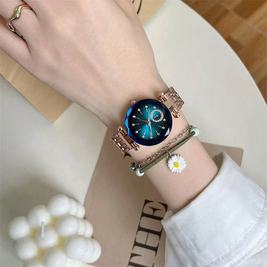 Fashion Steel Band Waterproof Watch Ladies - sumet.shop