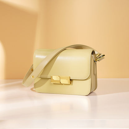 shoulder Bag Cowhide Leather Single-shoulder Bag Commuter Crossbody