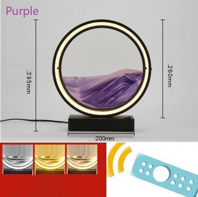 Creative Fashion Romantic Simple Bedroom Quicksand Table Lamp - sumet.shop