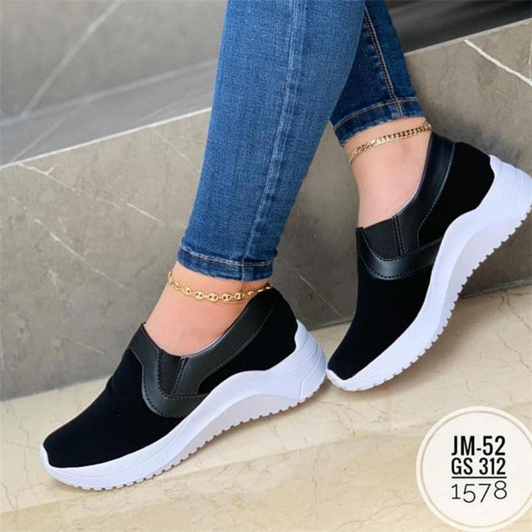 Breathable Walking Shoes Flat Sneakers Women Breathable Walking Shoes