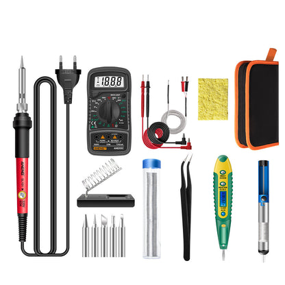 Constant Temperature Electric Soldering Iron Set Adjustable Temperature 60W Digital Display Internal Heat Welding - sumet.shop