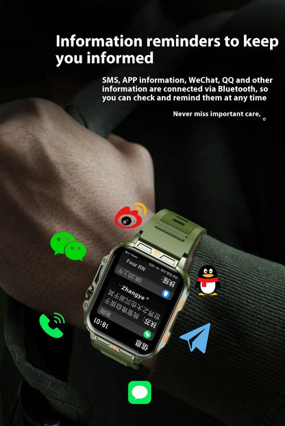 Smart Wireless Call Sport Step Counting Watch