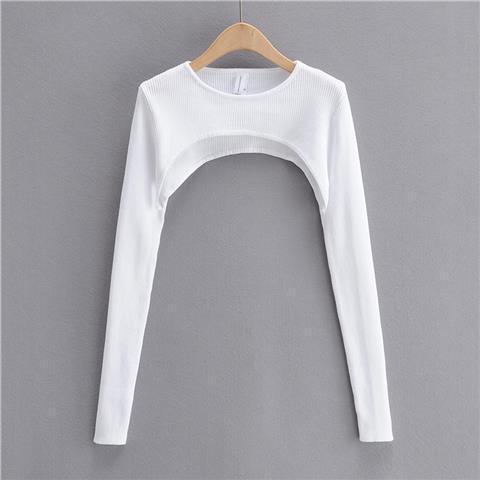 T-shirt Oversleeve Round Neck Pure Color All-matching T-shirt Oversleeve