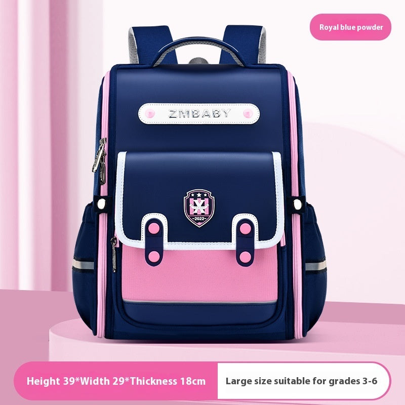 Lightweight Schoolbag Lightweight  New Sesame Baby Primary School Schoolbag Grade 1-3-6 British Style Boys' Schoolbag Lightweight Girls Backpack