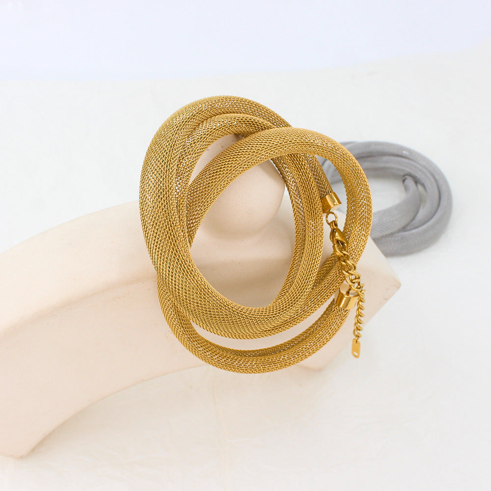 Metal Winding Twin Bracelet - sumet.shop