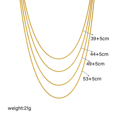 New Fashion Minority Design Multi-layer Twin Clavicle Chain
