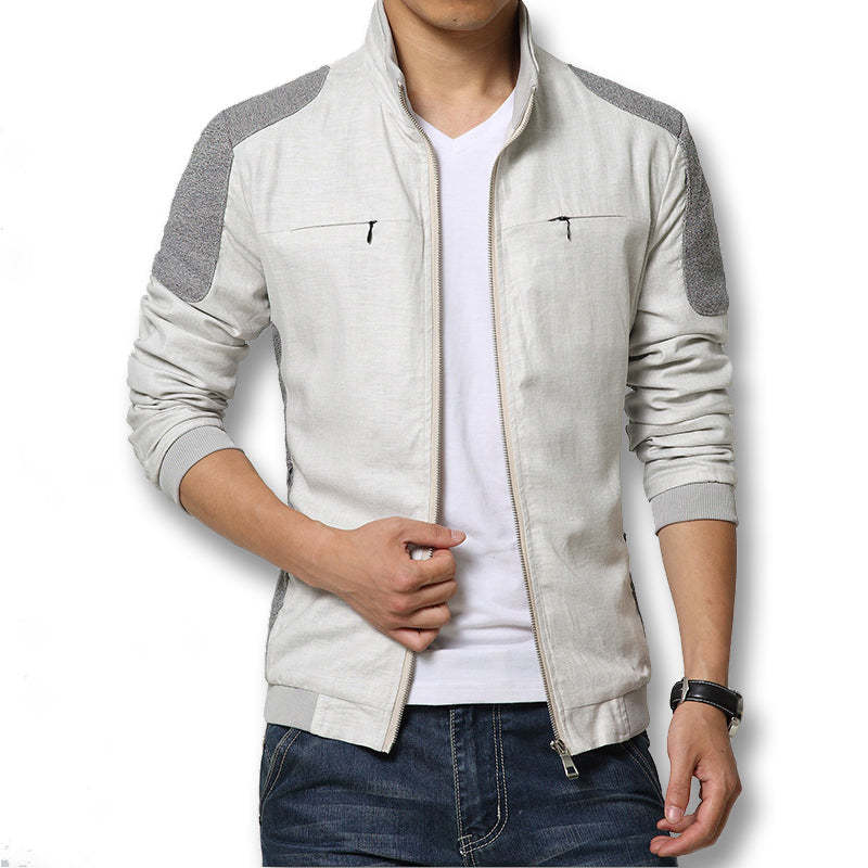 Men's thin linen jacket