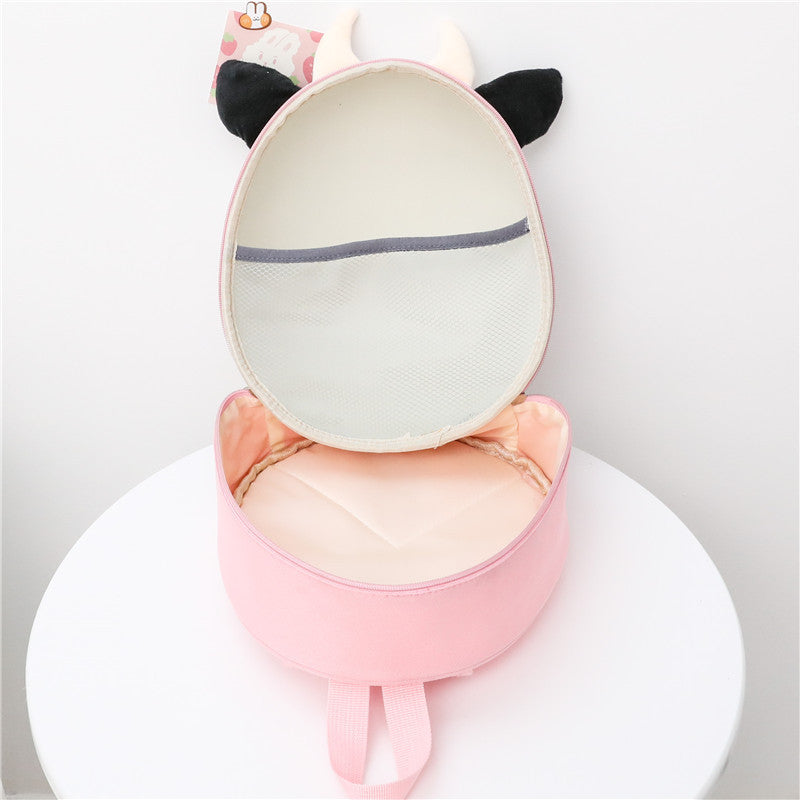 Cartoon Animal Eggshell Children's Small Schoolbag For Men And Women