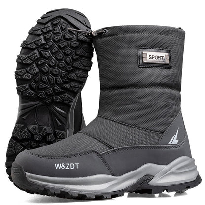 Snow Boots Outdoor Winter Men's Waterproof Non-slip Snow Boots