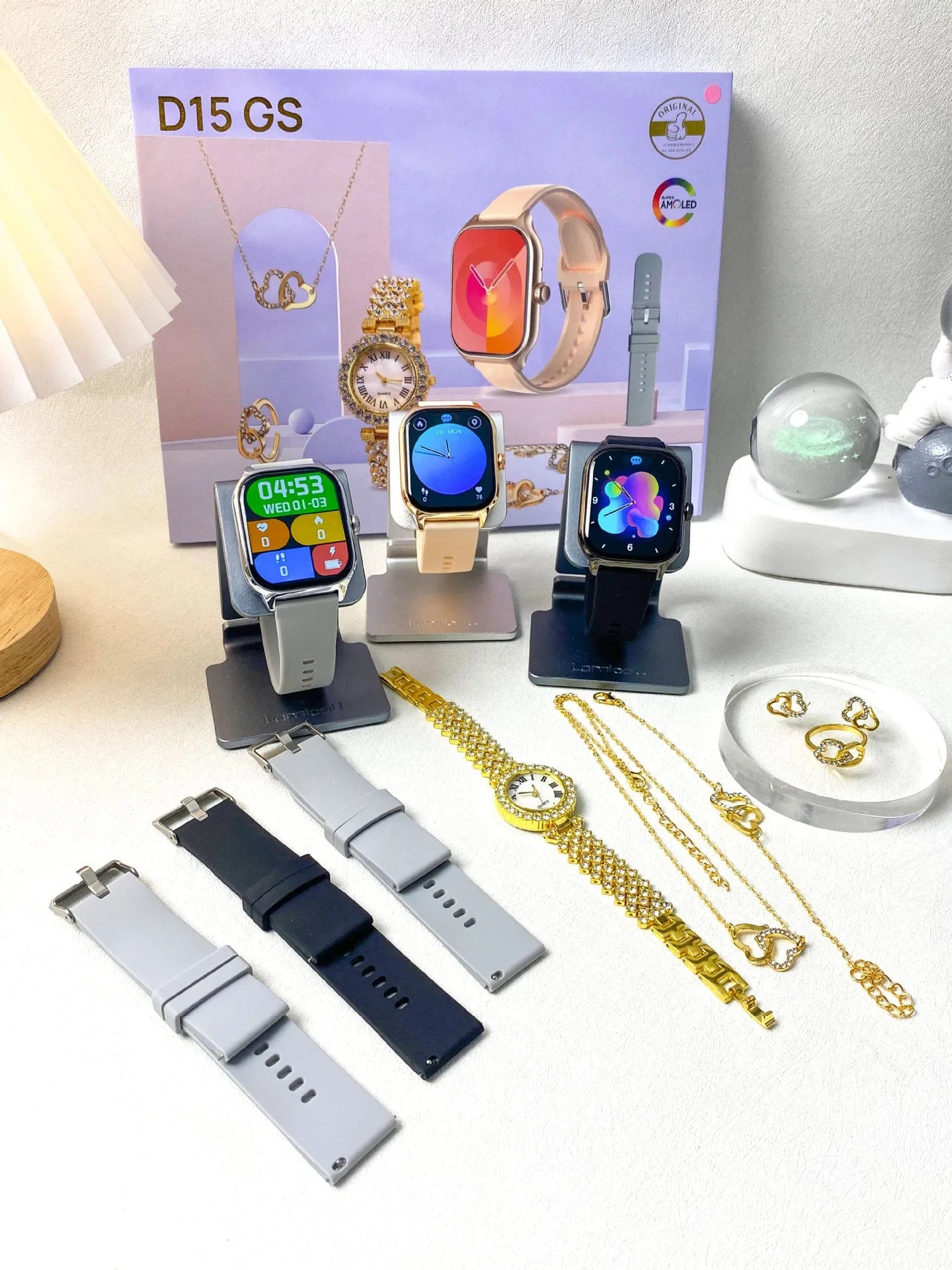 Women's Smart Watch Ornament Suit