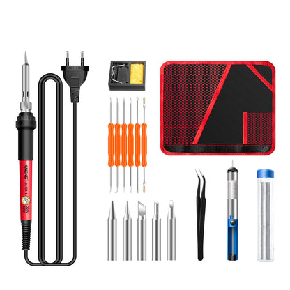 Constant Temperature Electric Soldering Iron Set Adjustable Temperature 60W Digital Display Internal Heat Welding - sumet.shop