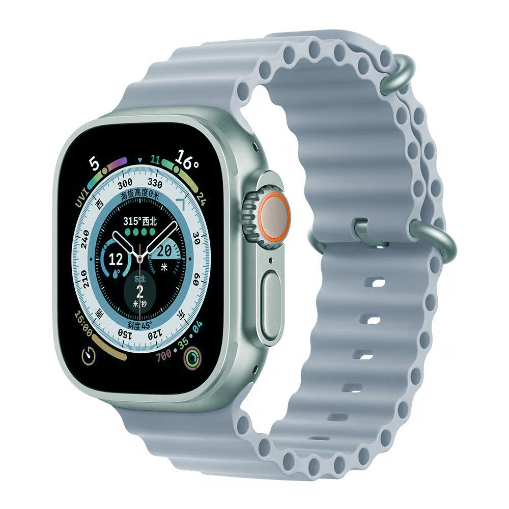 New Fashion Ocean Silicone Watch Band