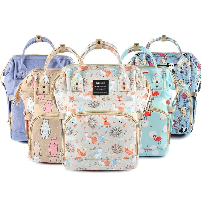 Backpack Diaper Bag Backpack For Moms Waterproof