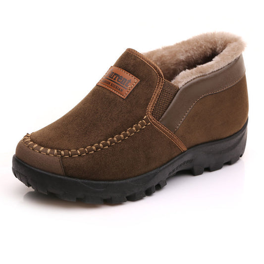 Warm And Velvet Thickened Middle Aged And Elderly Dad Shoes