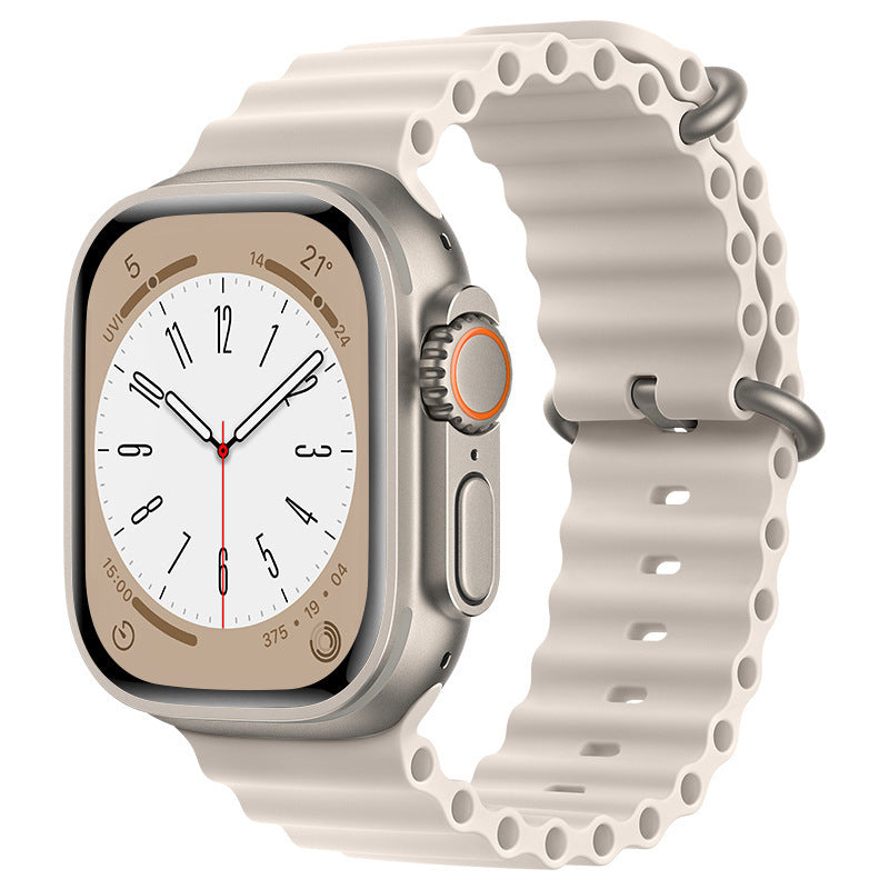 New Fashion Ocean Silicone Watch Band